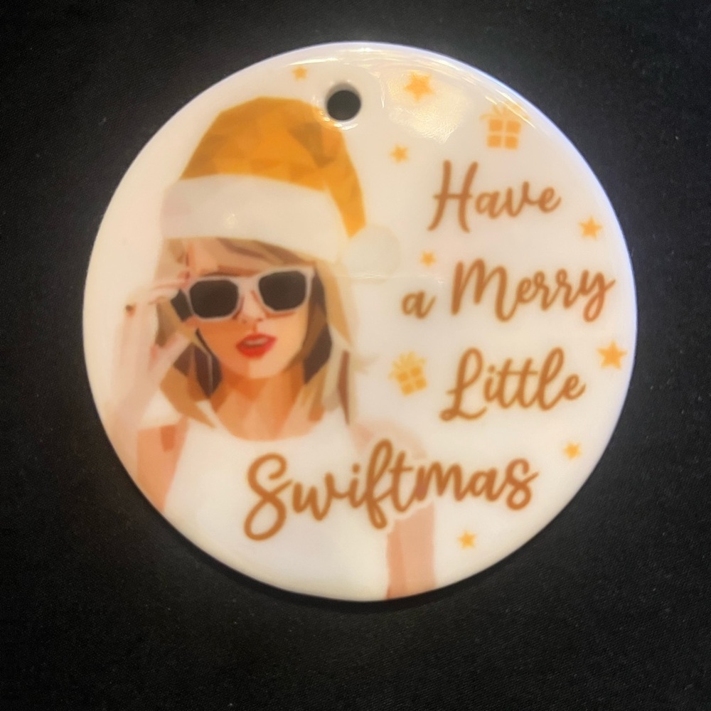 Swiftmas Holiday Ornament Taylor Swift Ornamentally You